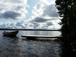 Järvsandberget. Resning pågår F5. Vy från Ursvattnet